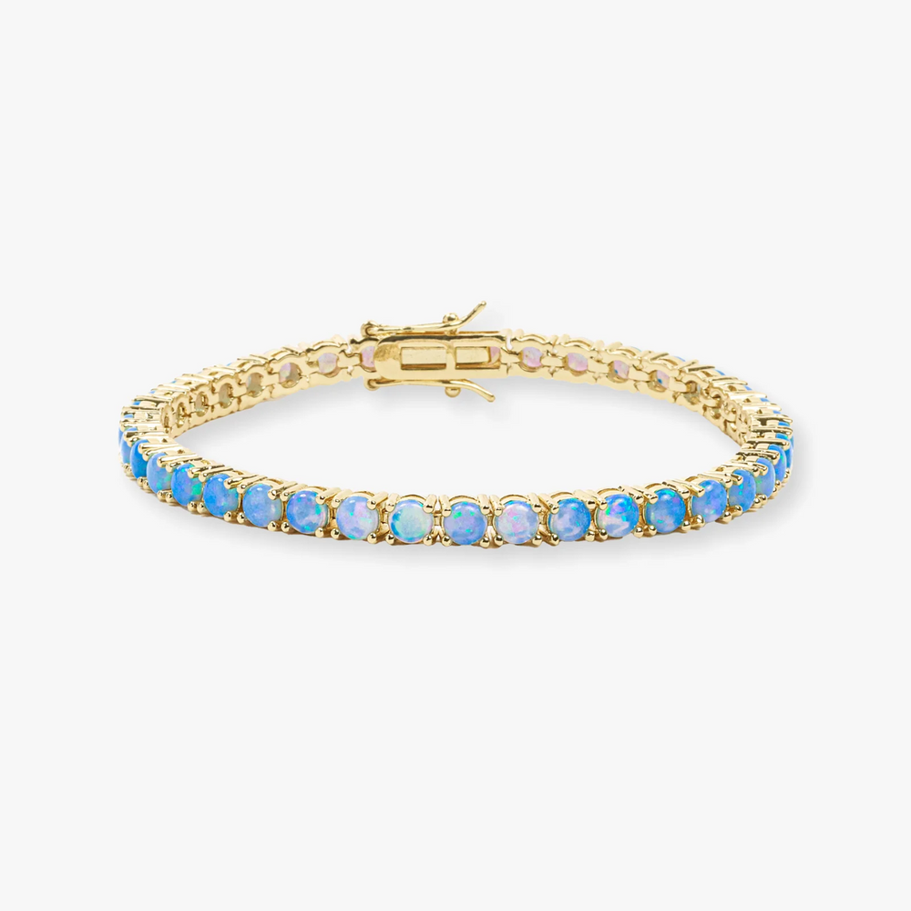 GRAND HEIRESS BLUE OPAL TENNIS BRACELET