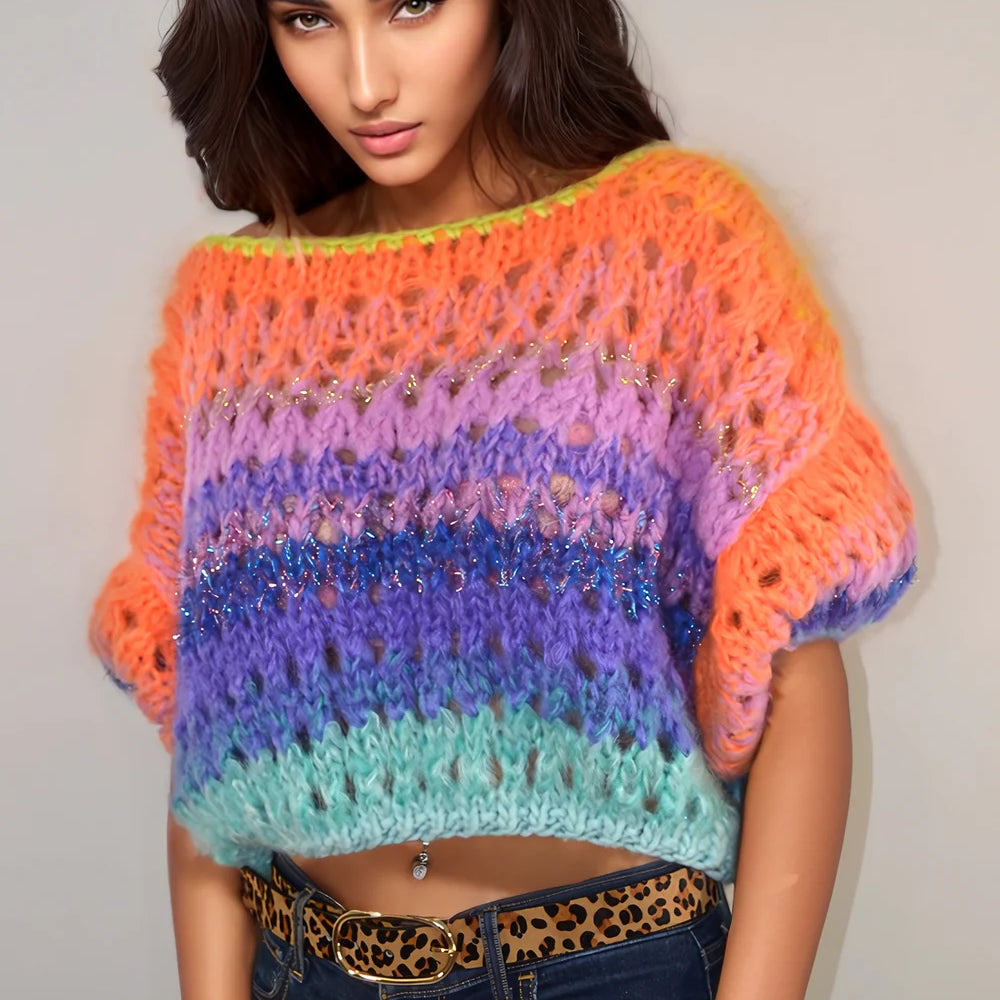 TEDDY CROP SWEATER