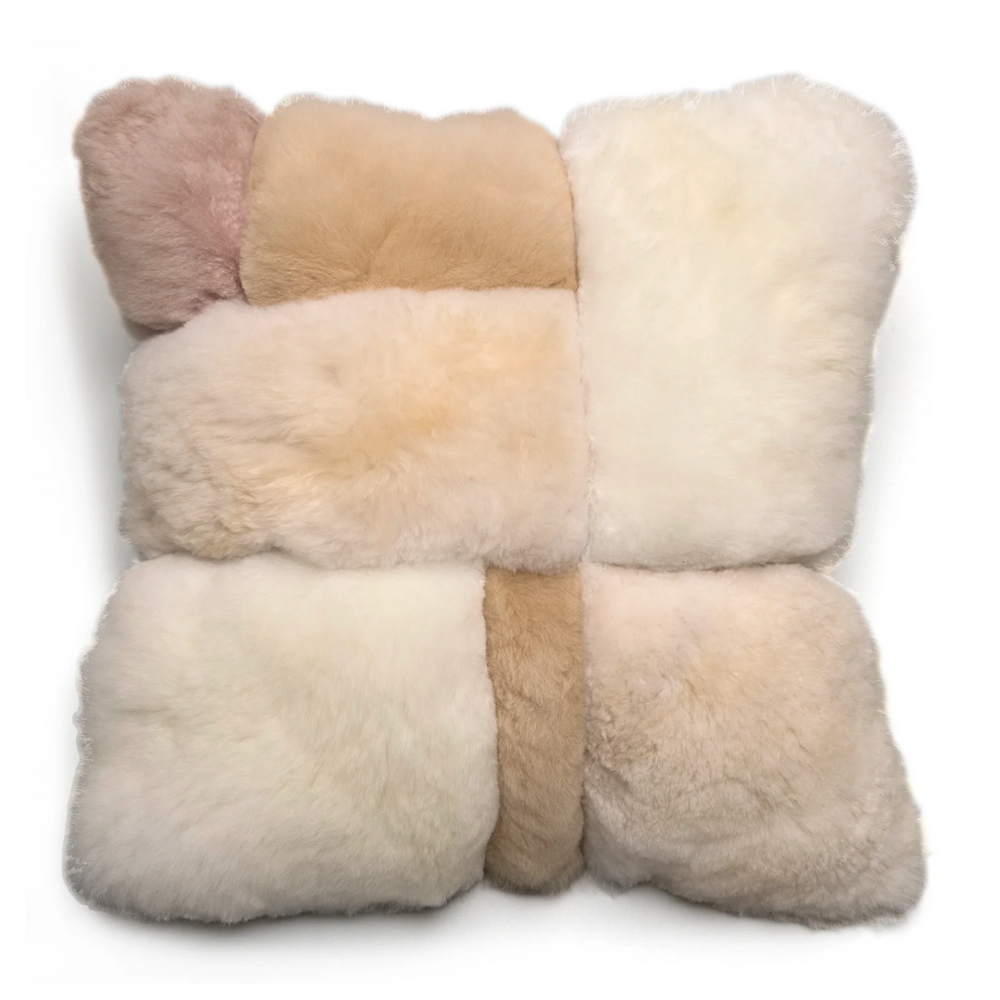 ALPACA LARGE COLORBLOCK PILLOW