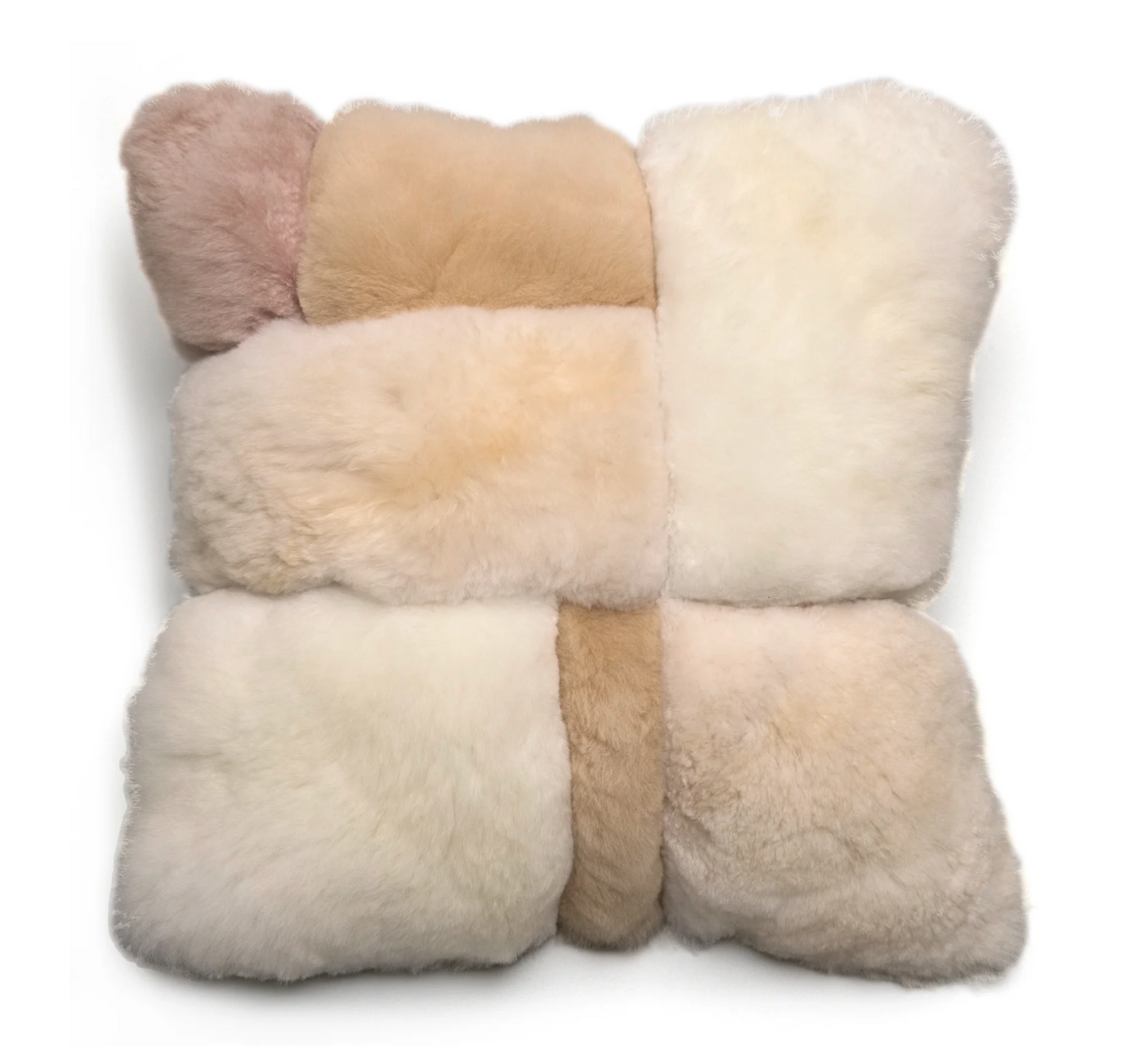 ALPACA LARGE COLORBLOCK PILLOW