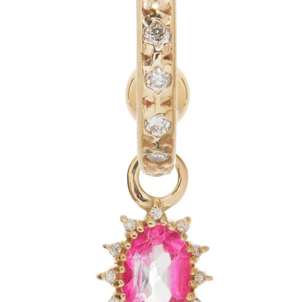 
                  
                    DIANA CHARM WITH PINK TOPAZ
                  
                