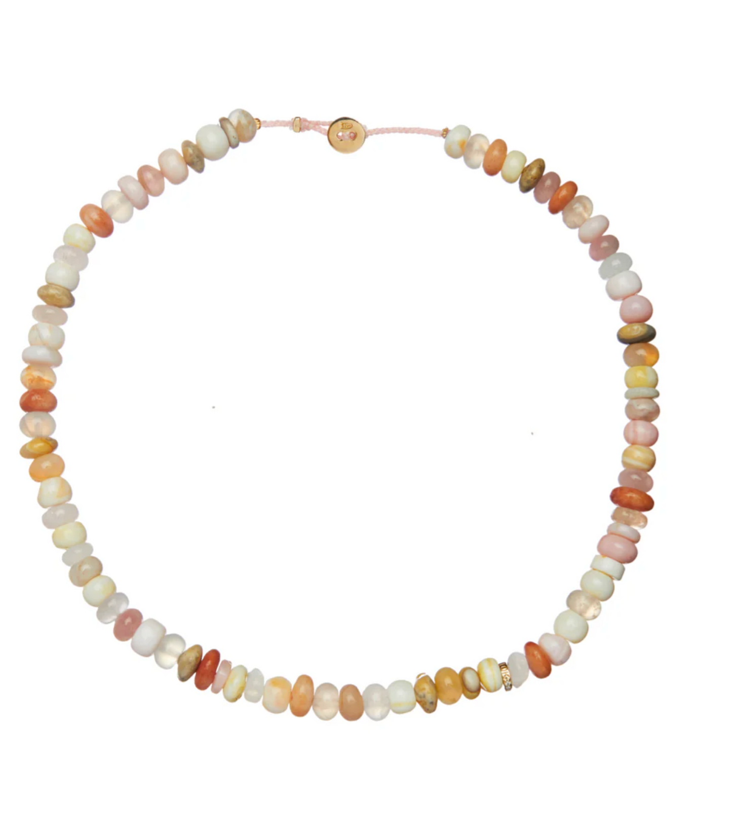 JOOR 10K CANDY GEM NECKLACE IN DESERT