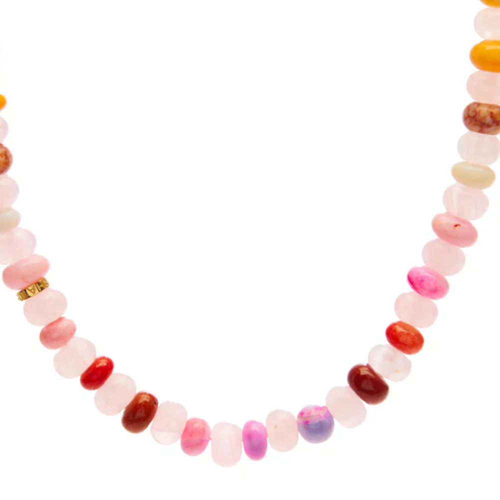 SHERBET CANDY GEM NECKLACE