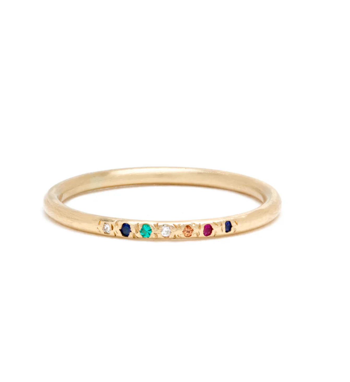 CLASSIC RAINBOW GEMS STACK BAND