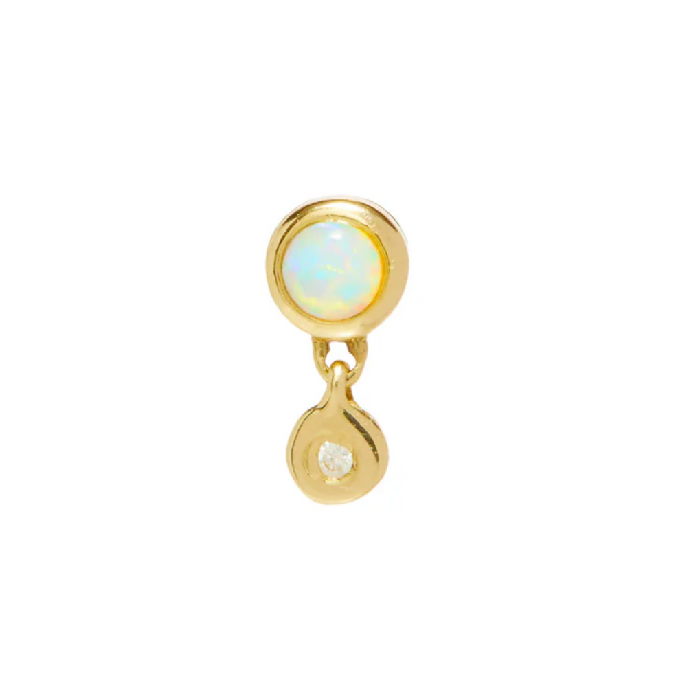 OPAL BEZEL STUD