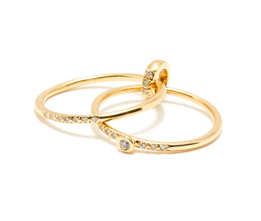 PERFECT PAIR LINKED RING