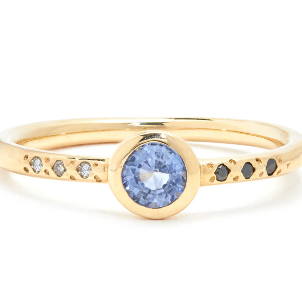 MIDNIGHT SAPPHIRE RING