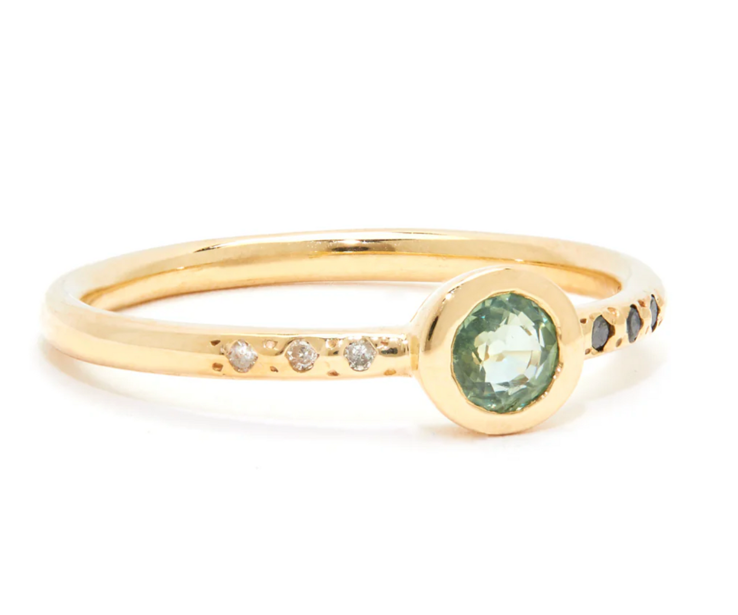 MIDDAY GREEN SAPPHIRE RING